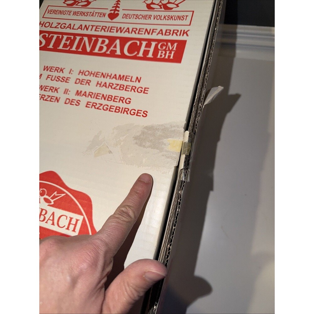 Steinbach Club Ring Máster, Nutcracker With Tag And Box -  Missing Cymbal READ - Picture 15 of 15
